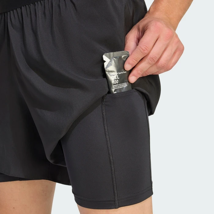 adidas Adi365 Running Essentials 2in1 Shorts Laufhose kurz schwarz (Damen)