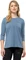 Jack Wolfskin Crosstrail Funktionsshirt 3/4 elemental blue (Damen) Vorschaubild