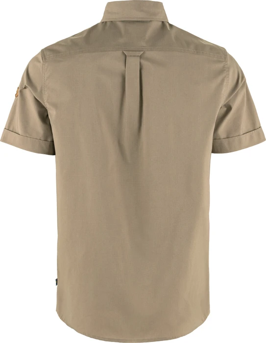 Fjällräven Övik Air Stretch Hemd kurzarm suede brown (Herren)