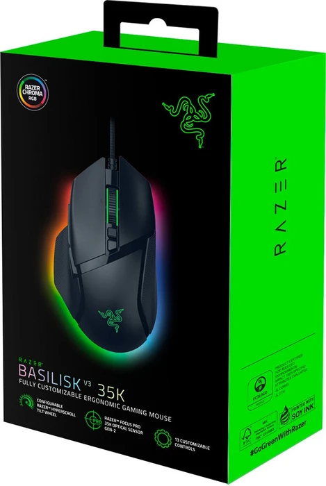 Razer Basilisk V3 35K, USB