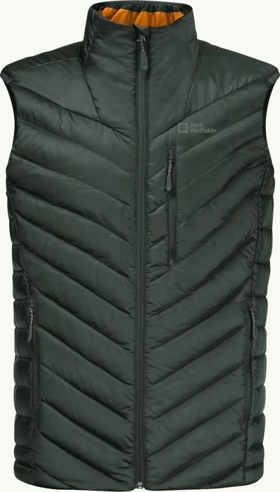 Jack Wolfskin Passamani Down Funktionsweste black olive (Herren)