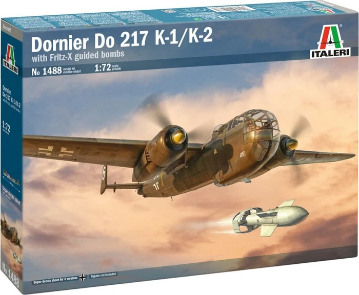 Italeri DO 217 K-1/K-2 with FRITZ X