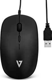 V7 Optische Maus schwarz, USB (MU200-1E)