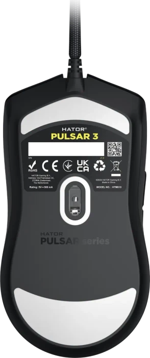 Hator Pulsar 3 Gaming Mouse schwarz, USB