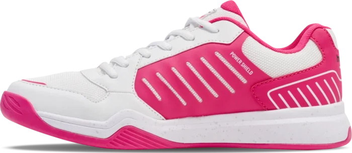 hummel All Court bright white/raspberry sorbet (Herren)