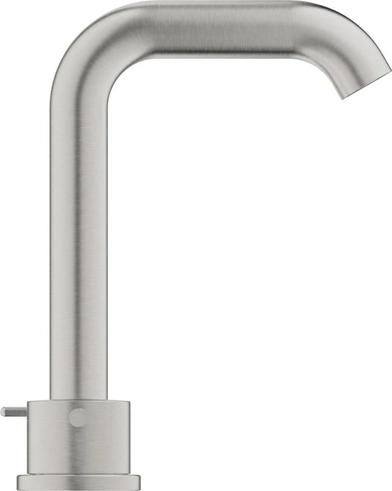 Grohe Essence 3-Loch Waschbeckenarmatur 1/2" M-Size mit Ablauffernbedienung supersteel