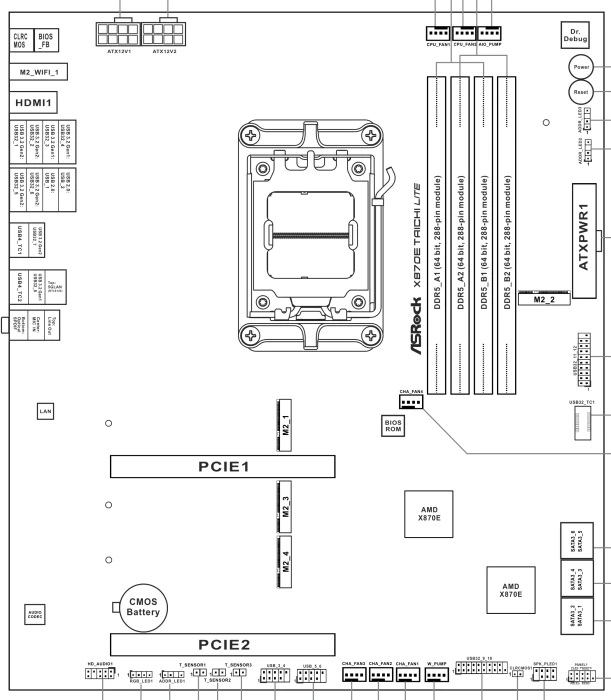 ASRock X870E Taichi Lite (AMD AM5)