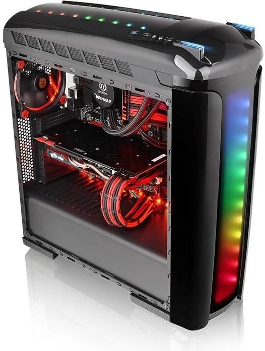 Thermaltake Versa C22 RGB, schwarz, Acrylfenster
