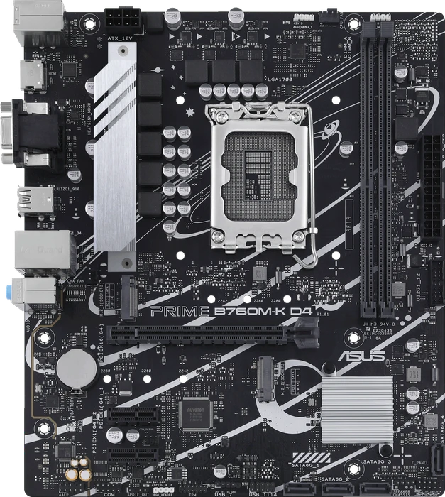 ASUS Prime B760M-K D4 (Intel 1700)