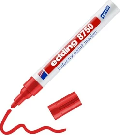 edding 8750 Lackmarker rot