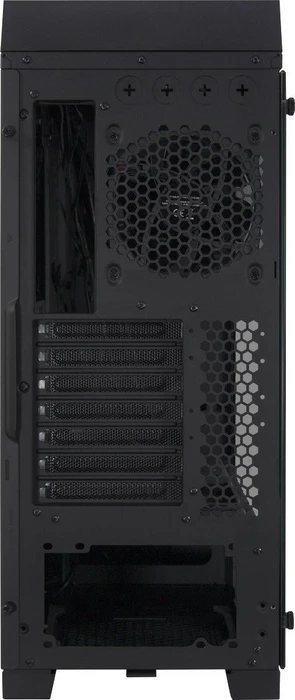 Inter-Tech X-908 Infini2, schwarz, Glasfenster