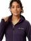 Vaude Valsorda Fleece Hoodie Funktionsjacke eggplant (Damen) Vorschaubild