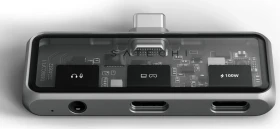Satechi Mobile XR Hub with Audio, grau, USB-C 3.0 [Stecker] (ST-HXRAJM)