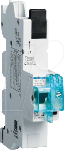 Hager SLS-Schalter 1 polig E-Charakteristik 40A für Sammelschiene QuickConnect