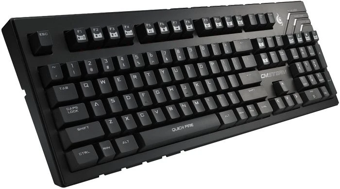 Cooler Master CM Storm Quick Fire Ultimate Red Backlight, MX BROWN, USB, DE