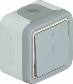 Legrand Plexo Wippschalter Serie, grau