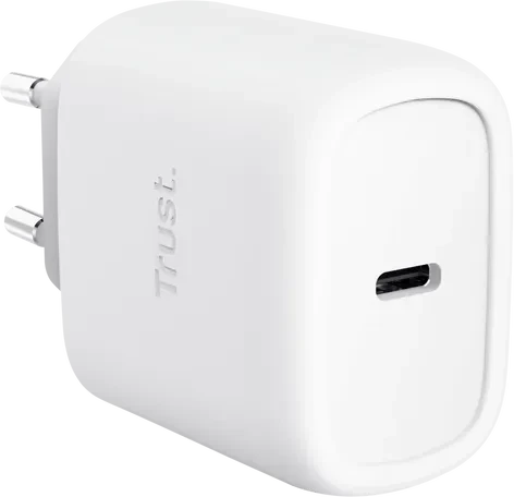 Trust Maxo USB-C-GaN-Ladegerät 45W weiß
