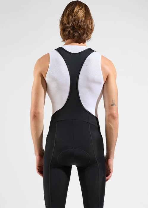 Odlo Essential Tights Bib Fahrradhose lang schwarz (Herren)