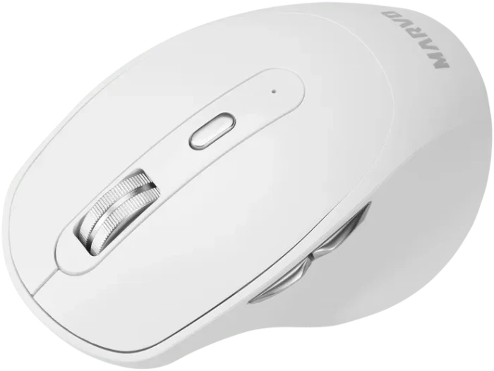 Marvo Office WM106W Silent Wireless Mouse, weiß, USB/Bluetooth