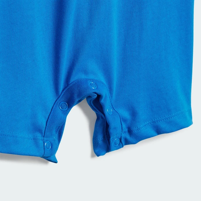 adidas Gift Set mit Beanie Jumpsuit blue bird (Junior)