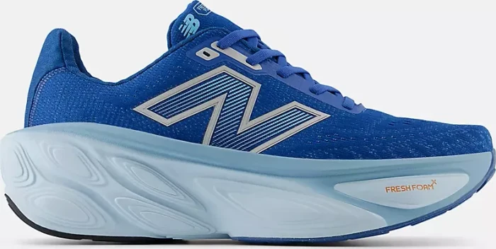 New Balance Fresh Foam X More v5 blue agate/quarry blue/silver metalic (Herren)