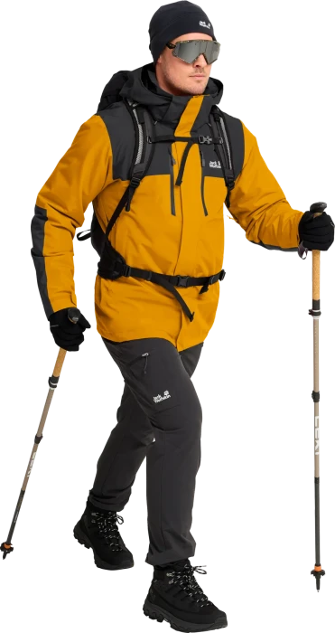 Jack Wolfskin Jasper Pro 3in1 Funktionsjacke burly yellow JW (Herren)
