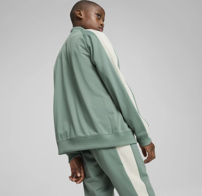 Puma T7 Always On Trainingsjacke green moon (Junior)