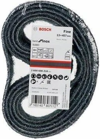 Bosch Professional N480 Best for Inox Schleifband fein, 13x457mm, 10 Stück