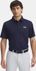 Under Armour Tee To Green Pique Poloshirt kurzarm midnight navy/white (Herren)