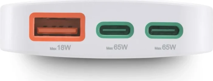 Hama Schnellladegerät 2x USB-C 1x USB-A PD 65W weiß