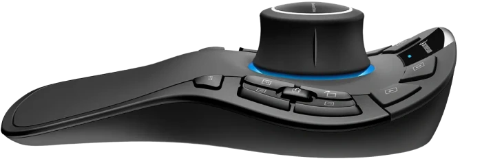 3Dconnexion SpaceMouse Pro Wireless Edition, USB-C/Bluetooth