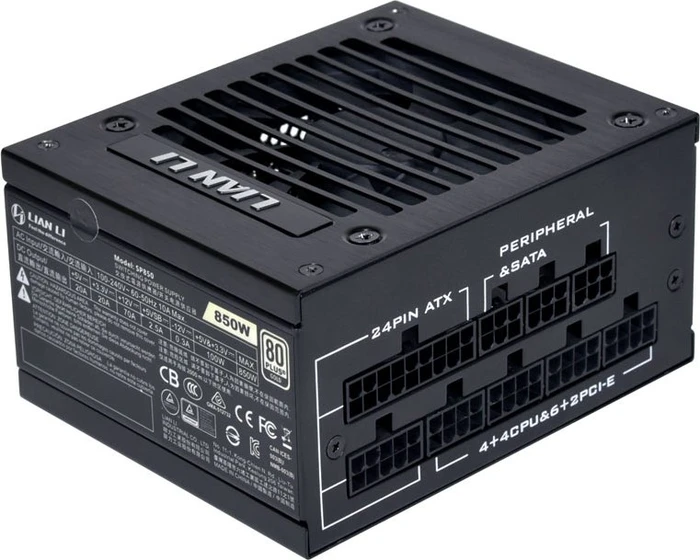 Lian Li SP850 schwarz 850W, SFX