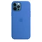 Apple Silikon Case mit MagSafe für iPhone 12 Pro Max capriblau Vorschaubild