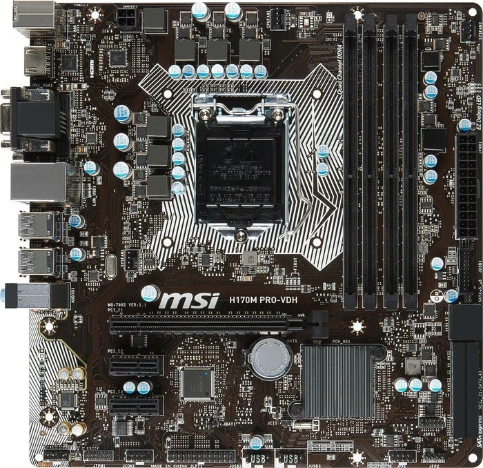 MSI H170M Pro-VDH (Intel 1151)