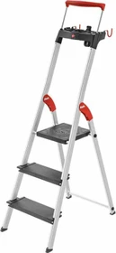 Hailo L100 TopLine Stehleiter, 3 Stufen