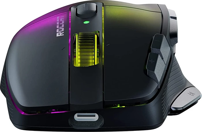 Roccat Kone XP Air mit Ladestation, Ash Black, USB/Bluetooth