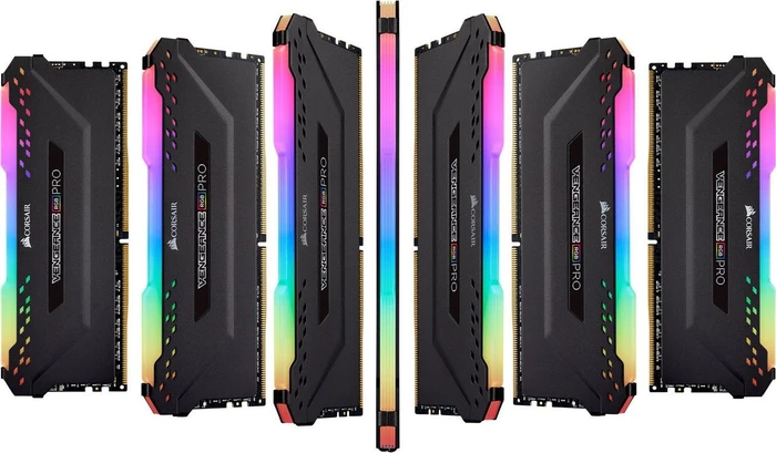 Corsair Vengeance RGB PRO schwarz UDIMM 32GB Kit, DDR4-3466, CL16-18-18-36