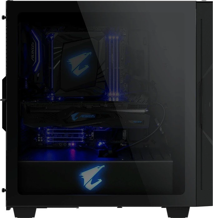 GIGABYTE AORUS AC300 Glass, Glasfenster