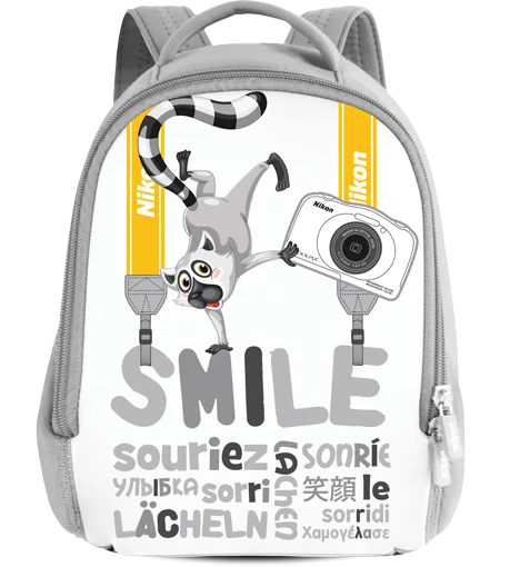 Nikon Weißer Rucksack