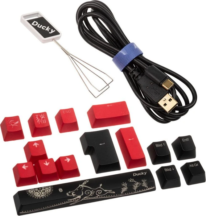 Ducky One 2 SF PBT, MX RGB BLACK, USB, DE