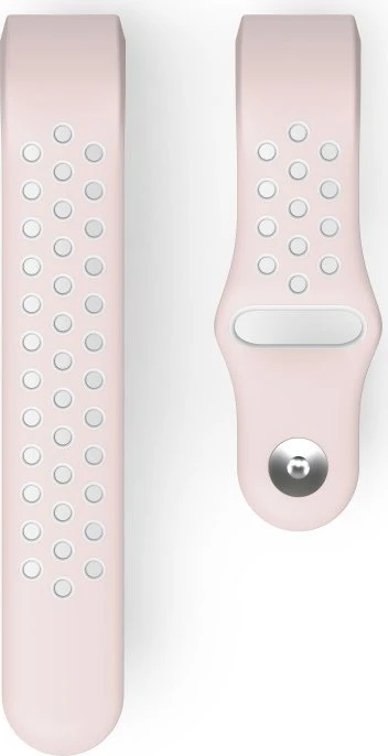 Hama Ersatzarmband Sport für Fitbit Charge 3/4 grau/rose