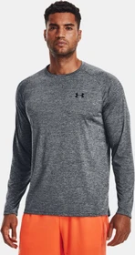 Under Armour Tech Funktionsshirt langarm pitch gray/black (Herren)