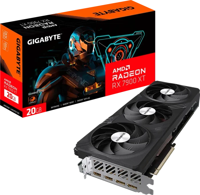 GIGABYTE Radeon RX 7900 XT Gaming 20G, 20GB GDDR6, 2x HDMI, 2x DP