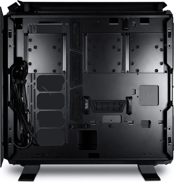 Lian Li Odyssey X, schwarz, Glasfenster