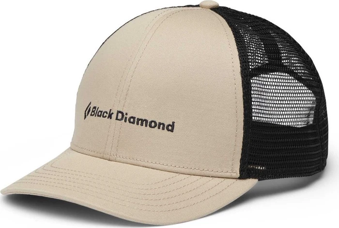Black Diamond BD Trucker Kappe khaki/black/bd wordmark