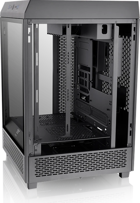 Thermaltake The Tower 500, schwarz, Glasfenster