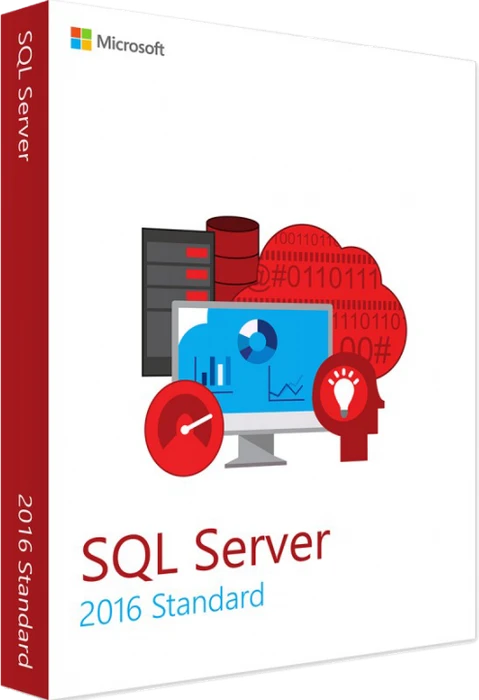 Microsoft SQL Server 2016 Standard Edition, 1 Server, 10 User, ESD (deutsch) (PC)