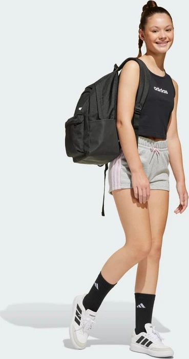adidas Classic 3-Streifen Logo Rucksack schwarz/weiß