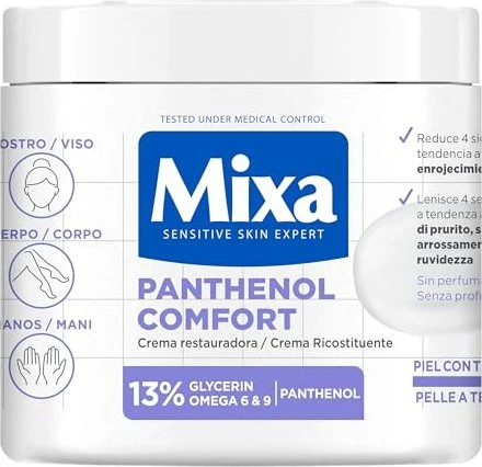 Mixa Panthenol Comfort Hautberuhigende Creme, 400ml