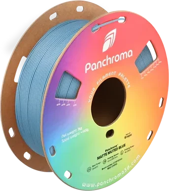 Polymaker Panchroma PLA matt, Muted Blue, Spule, 1.75mm, 1.00kg